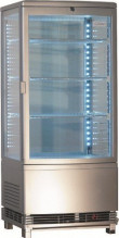 NORDline RT 78B-2R Stříbrná chladicí vitrína